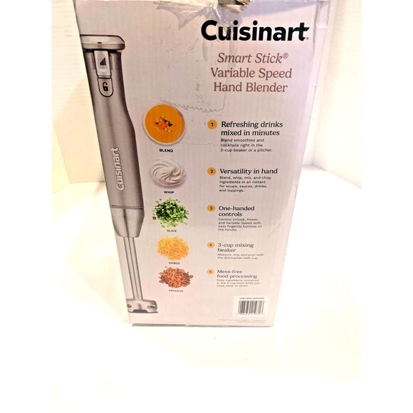 Cuisinart Smart Stick Variable Speed Hand Blender Food Processor HB-400pc - Picture 6 of 10